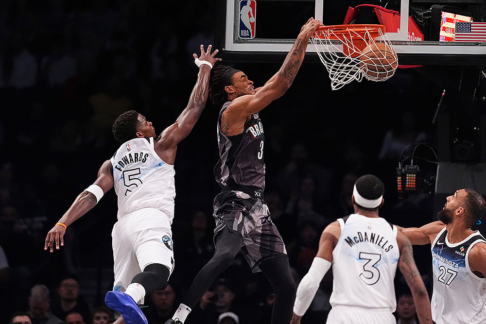 Basketball: Brooklyn Nets vs Minnesota Timberwolves