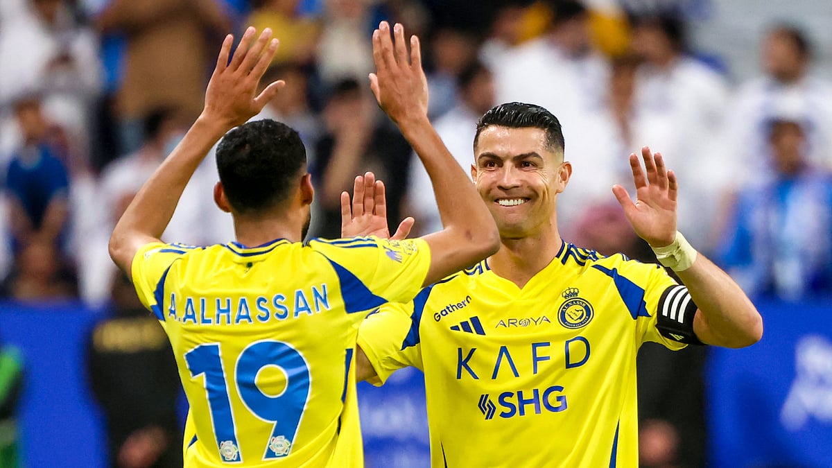 Cristiano Ronaldo scored twice in Al-Nassr's win over Al-Hilal - null