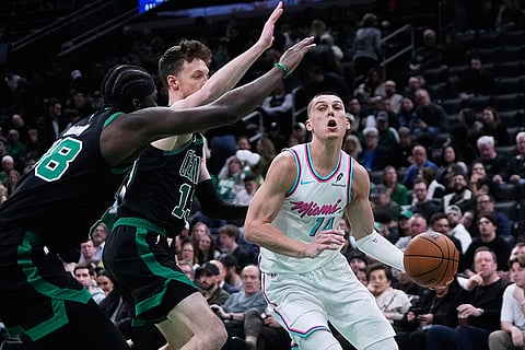 NBA: Miami Heat vs Boston Celtics