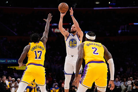 Basketball: Los Angeles Lakers vs Golden State Warriors