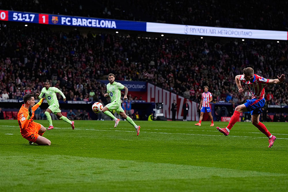 Spain Soccer Copa del Rey: Barcelona vs Atletico Madrid