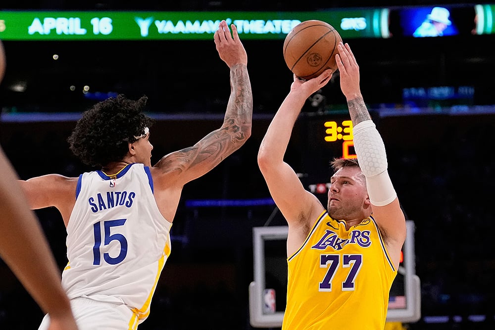 NBA Basketball: Golden State Warriors vs Los Angeles Lakers