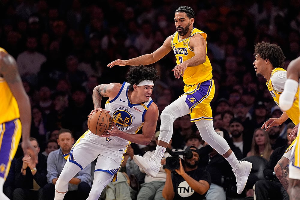 Basketball: Los Angeles Lakers vs Golden State Warriors