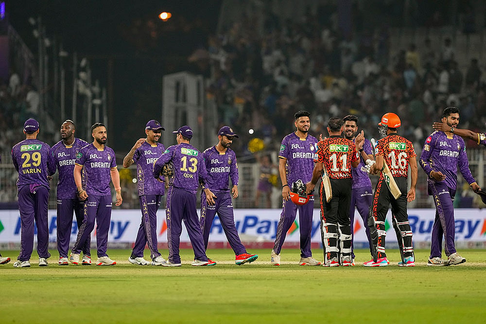 | Photo: PTI/Swapan Mahapatra : IPL 2025: Sunrisers Hyderabad vs Kolkata Knight Riders