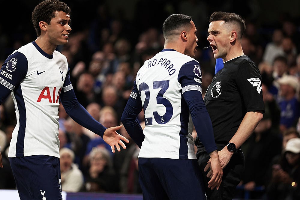 English Premier League soccer match: Tottenham Hotspur vs Chelsea