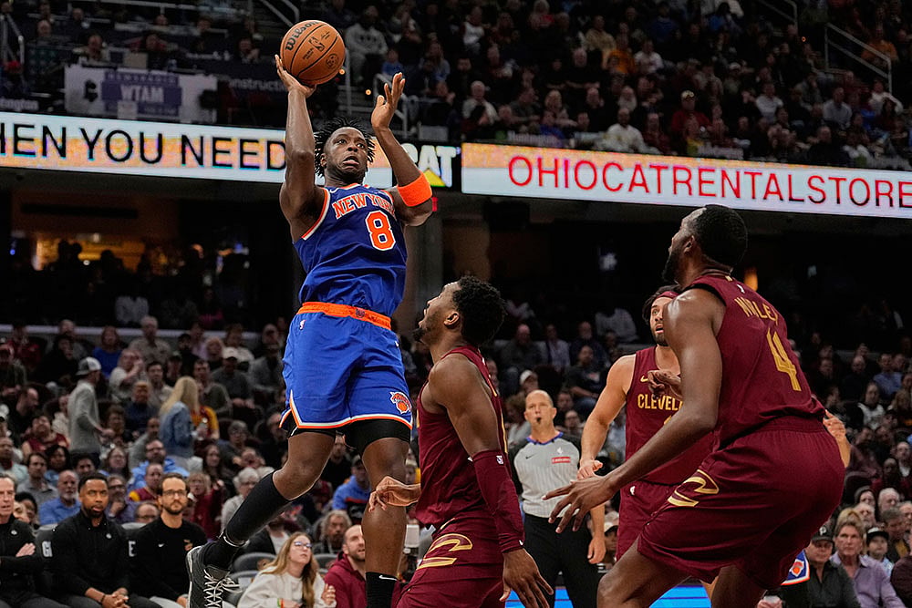 NBA: Cleveland Cavaliers vs New York Knicks