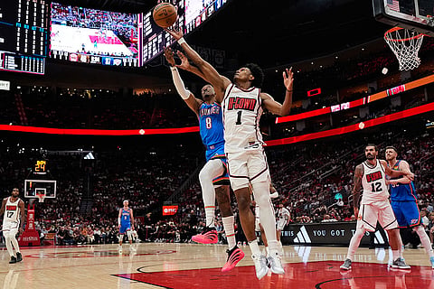 NBA: Oklahoma City Thunder vs Houston Rockets