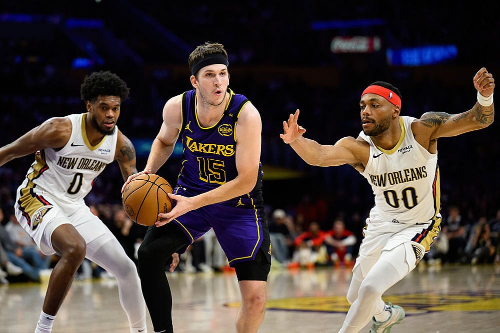 NBA Basketball Game: Los Angeles Lakers vs New Orleans Pelicans