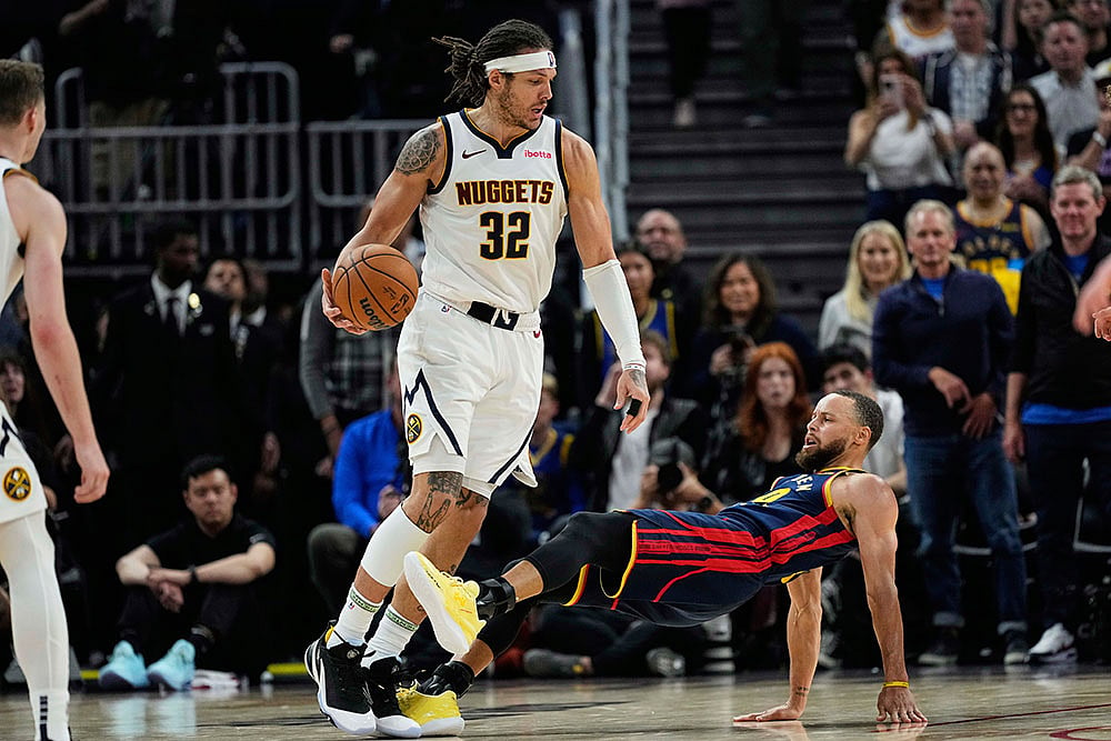 NBA Basketball Game: Golden State Warriors vs Denver Nuggets