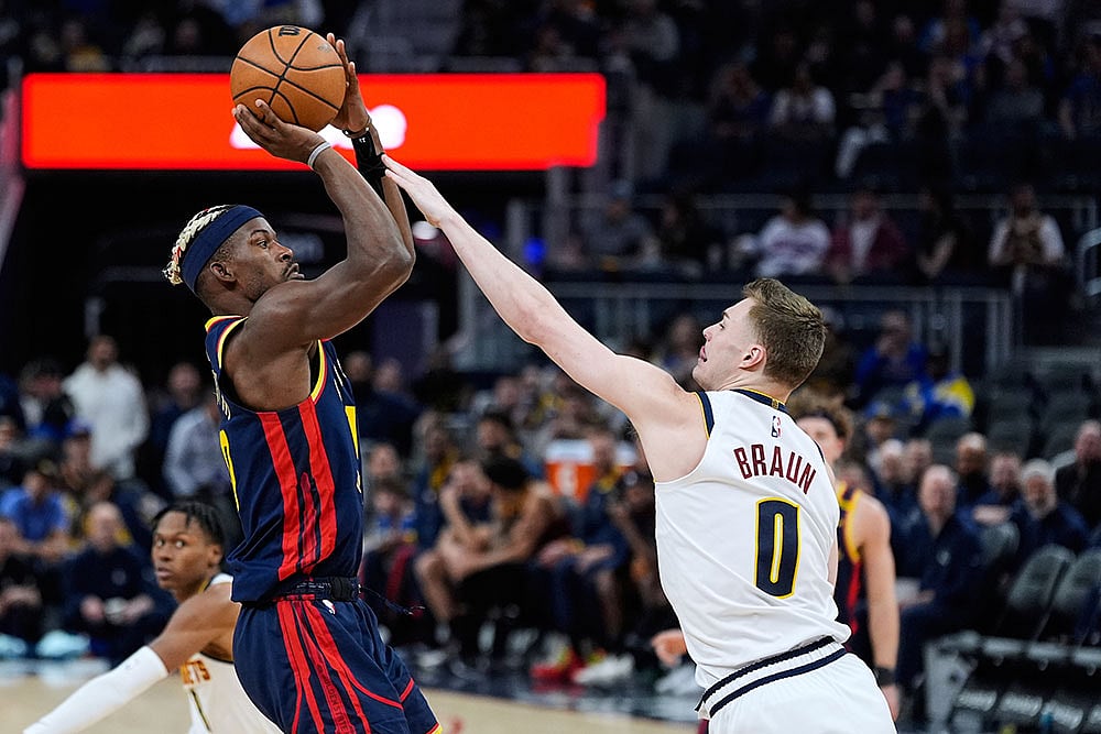 Basketball: Denver Nuggets vs Golden State Warriors
