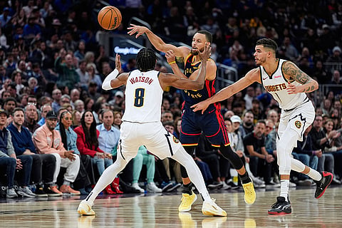 NBA Basketball Game: Golden State Warriors vs Denver Nuggets
