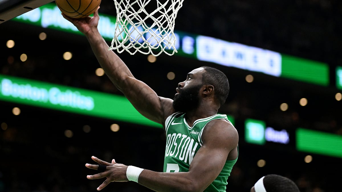 Jaylen Brown of the Boston Celtics