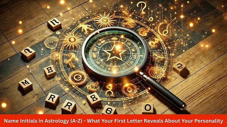 Name Initials in Astrology (A-Z) - What Your First Letter Reveals About Your Personality - null