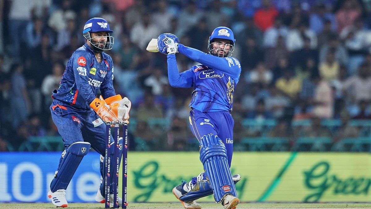 Tilak Varma retired out in the match against Lucknow Super Giants. - (AP Photo)