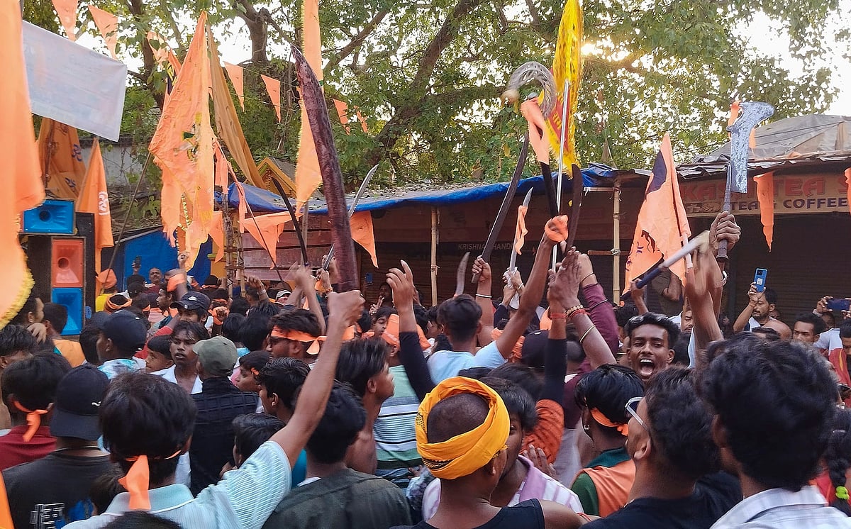 | Photo: PTI : Ram Navami Celebrations: High Security In West Bengal, Jharkhand, And More