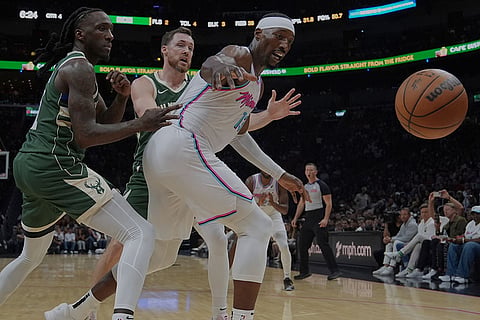 NBA: Miami Heat vs Milwaukee Bucks