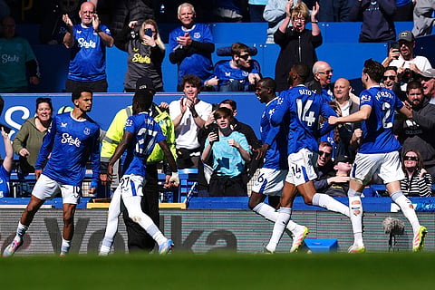 English Premier League Soccer: Everton vs Arsenal