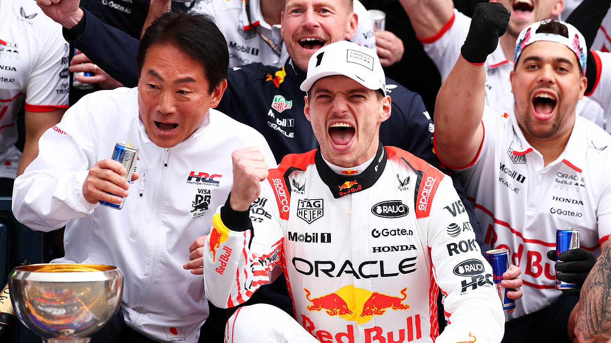 Max Verstappen won the Japanese Grand Prix.