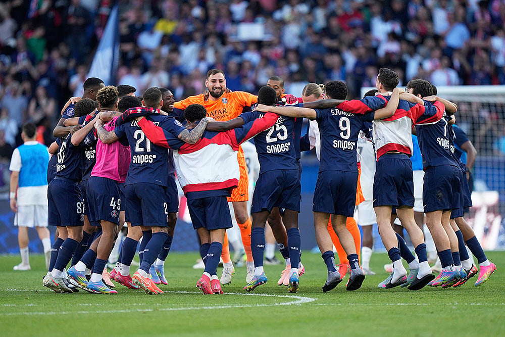 | Photo: AP/Michel Euler : Ligue 1: Paris Saint-Germain vs Angers