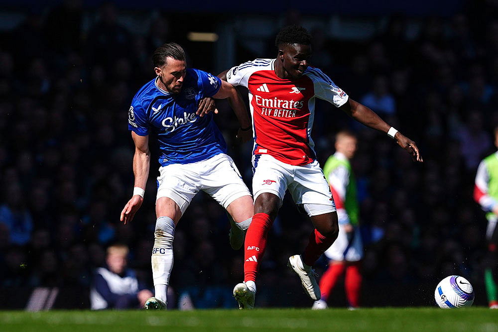 English Premier League Soccer: Everton vs Arsenal