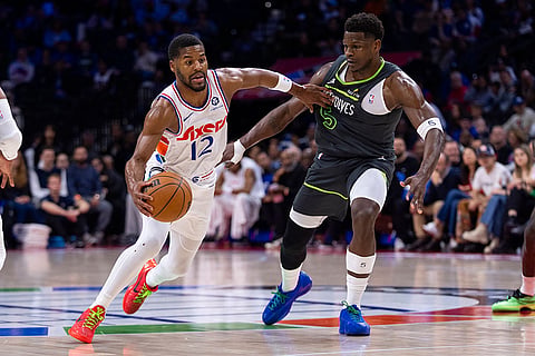 76ers Timberwolves Basketball