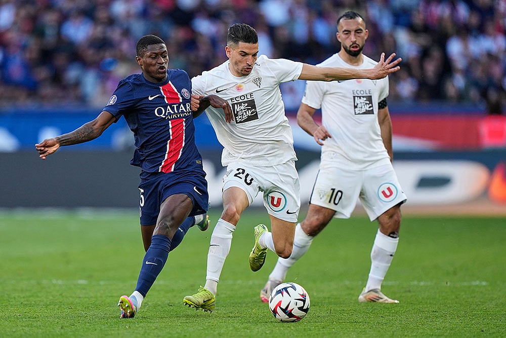 French League One championship: Angers vs Paris Saint-Germain