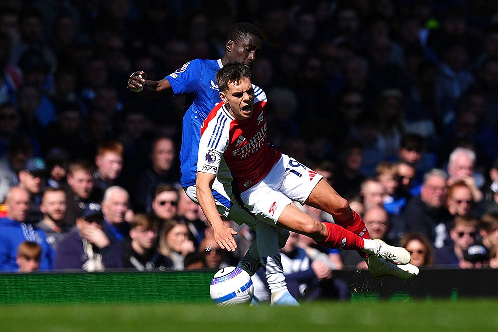 English Premier League: Everton vs Arsenal