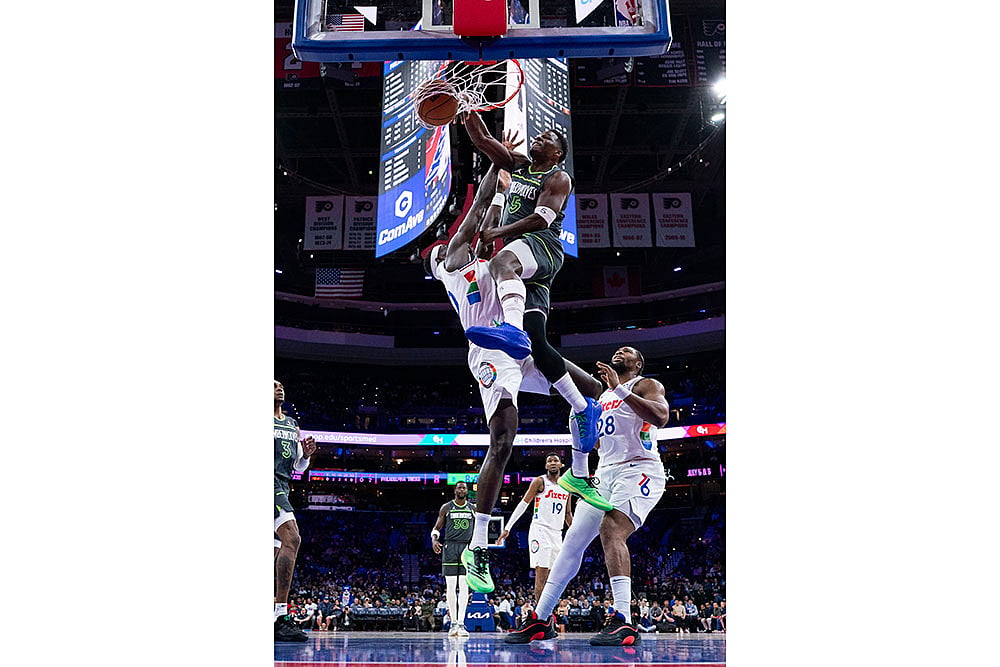 Basketball: Philadelphia 76ers vs Minnesota Timberwolves