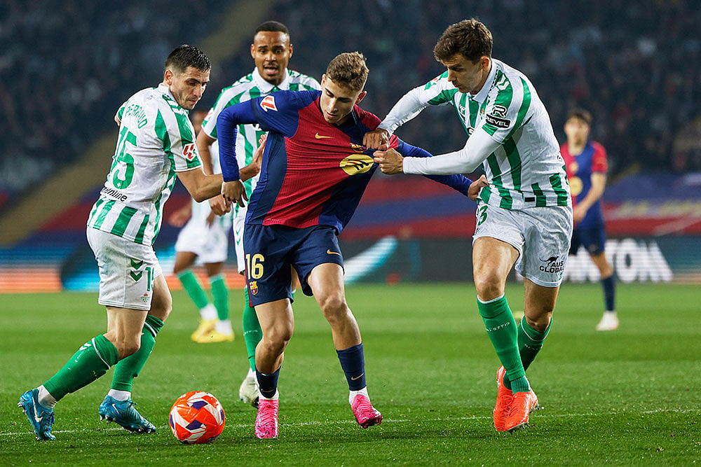 Spain Soccer La Liga: Barcelona vs Real Betis