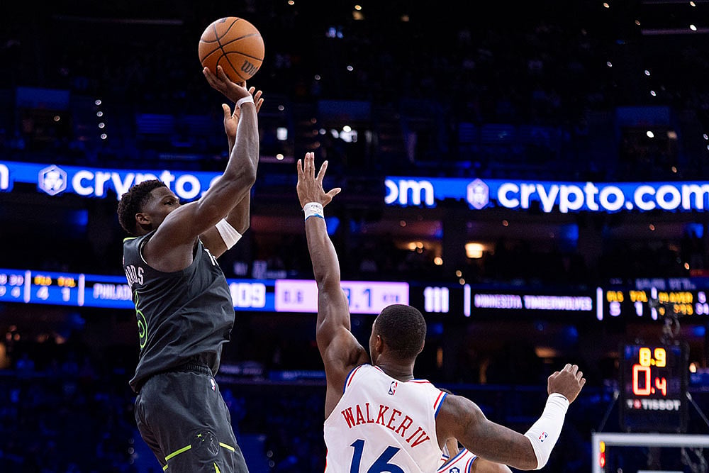 NBA: Minnesota Timberwolves vs Philadelphia 76ers