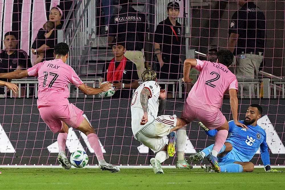 MLS soccer: Inter Miami vs Toronto FC