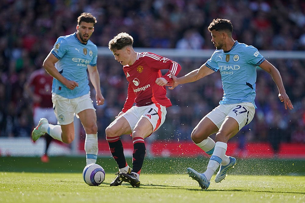 English Premier League soccer match: Manchester City vs Manchester United