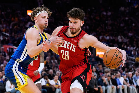 Basketball: Houston Rockets vs Golden State Warriors