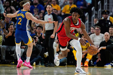 NBA Basketball: Golden State Warriors vs Houston Rockets