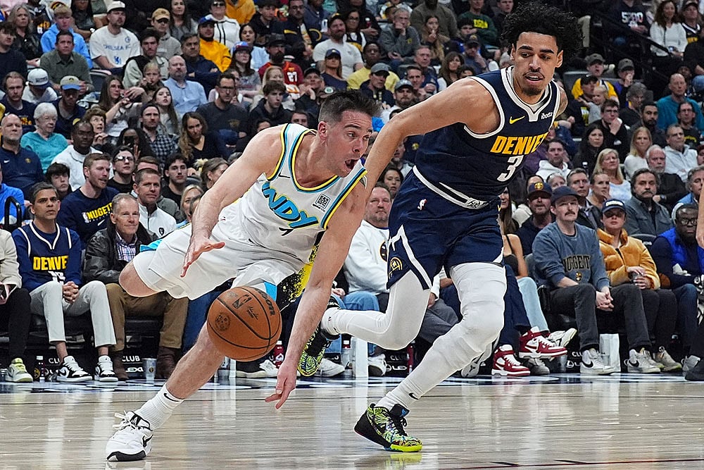 NBA Basketball: Denver Nuggets vs Indiana Pacers