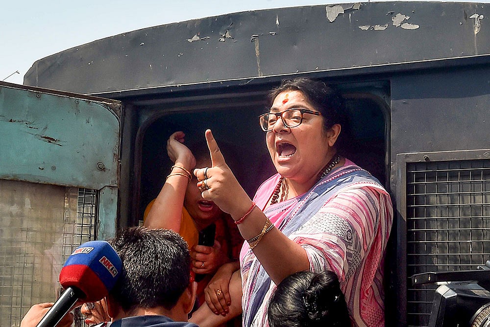 Bengal school jobs case: BJP leader detained before protest