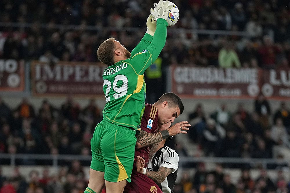 Serie A Soccer: Juventus vs Roma