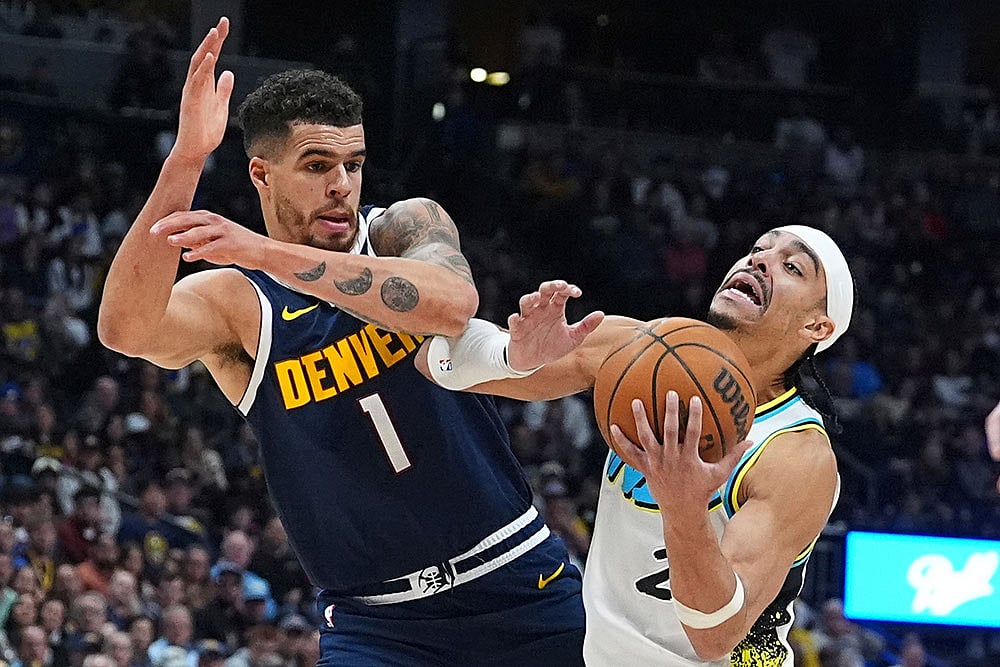 NBA Basketball Game: Indiana Pacers vs Denver Nuggets