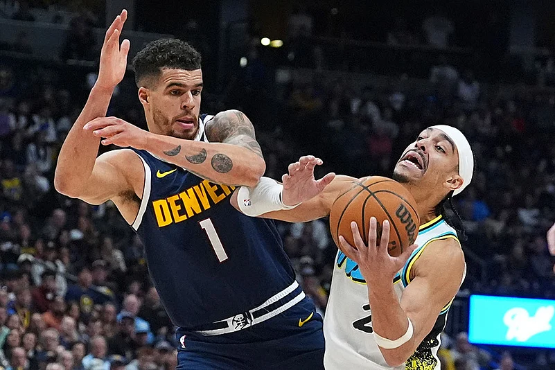 NBA Basketball Game: Indiana Pacers vs Denver Nuggets