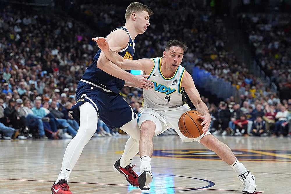 NBA Basketball Game: Denver Nuggets vs Indiana Pacers