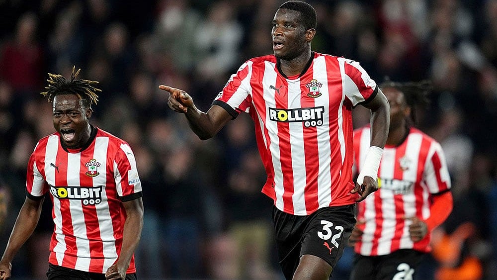 | Photo: Adam Davy/PA via AP : EPL: Southampton have dropped to the Championship.