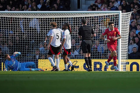 English Premier League soccer match: Fulham vs Liverpool