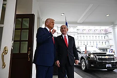 Trump has proposed a phased plan to disarm Hamas and establish a new administration in Gaza. - X/@netanyahu; representative image