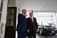 Trump's Gaza Disarmament Plan: Can Hamas Really Lay Down Its Weapons? X/@netanyahu; representative image : Trump has proposed a phased plan to disarm Hamas and establish a new administration in Gaza.