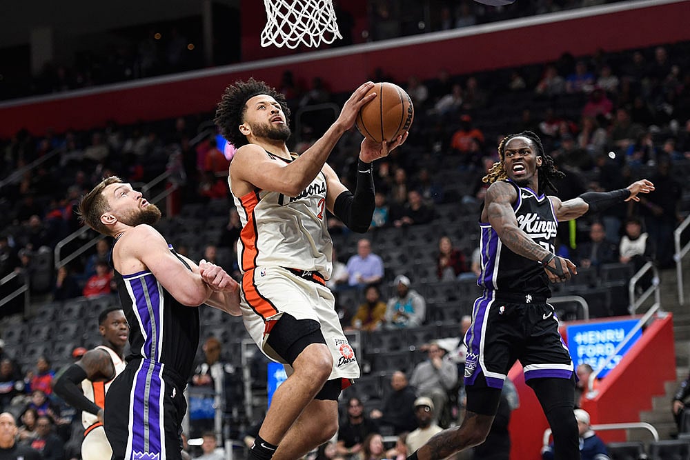 Basketball: Detroit Pistons vs Sacramento Kings