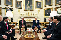 Trump Criticises Netanyahu Over Lebanon Strikes AP : US President Donald Trump and Israel’s Prime Minister Benjamin Netanyahu | rep image |