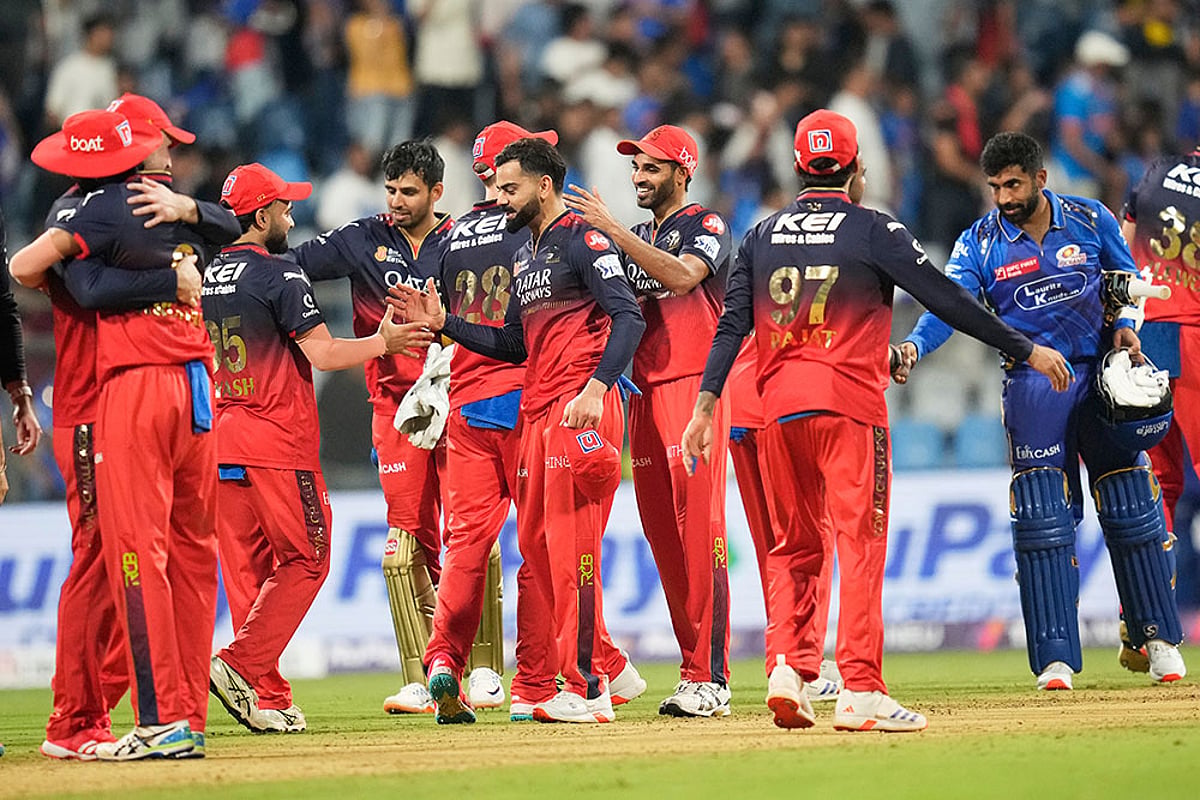 Indian Premiere League: Mumbai Indians vs Royal Challengers Bengaluru