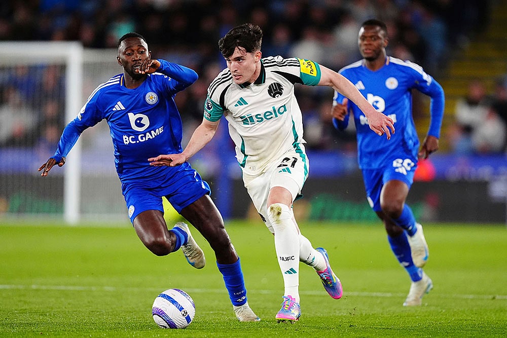 English Premier League Soccer Match: Newcastle United vs Leicester City