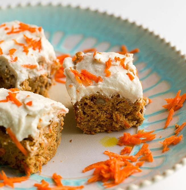 Vegan Carrot Cake with Cream Cheese Frosting