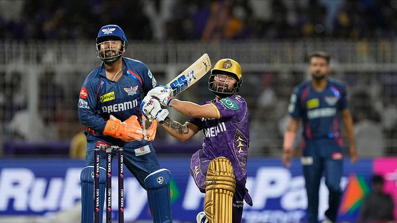 Rinku Singh Kolkata Knight Riders vs Lucknow Super Giants IPL 2025
